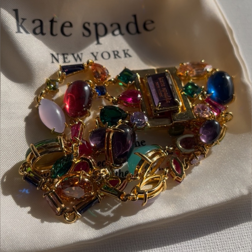 Kate Spade Multicolor Gemstone Bracelet